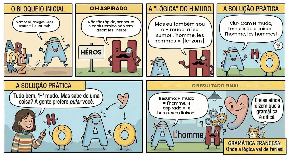 H mudo vs H aspirado