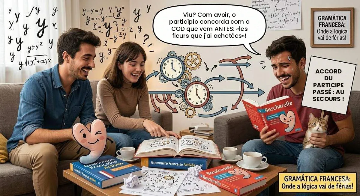 O grupo de estudo e o Bescherelle