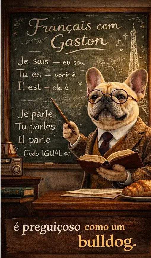 Prof. Gaston: Français com Gaston — Je suis, Tu es, Il est...