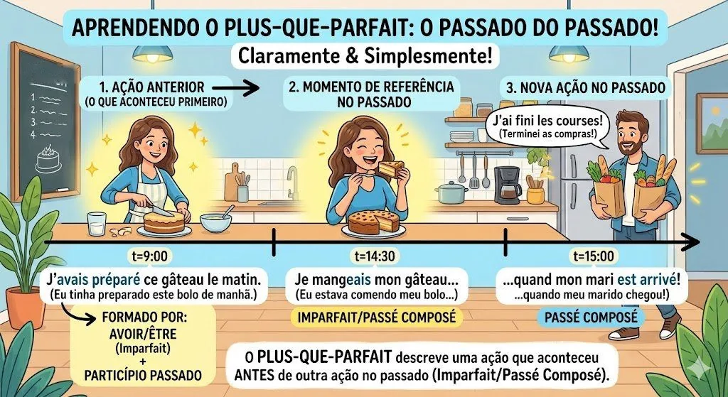 Aprendendo o Plus-que-parfait: o Passado do Passado
